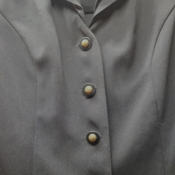 Danny & Nicole Womens 2 Piece Set Black Size 6P 100% Polyester Pants And Jacket - Picture 14 of 16